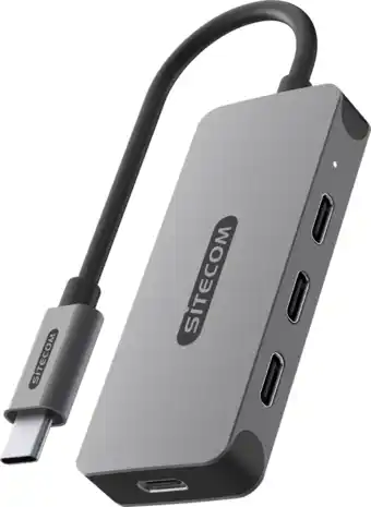 Coolblue Sitecom USB-C naar USB-C Hub aanbieding