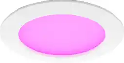 Coolblue Philips Hue inbouwspot Slim - White and color - 170mm - wit aanbieding