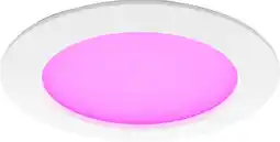 Coolblue Philips Hue inbouwspot Slim - White and color - 170mm - wit aanbieding