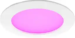 Coolblue Philips Hue inbouwspot Slim - White and color - 170mm - wit aanbieding