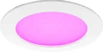 Coolblue Philips Hue inbouwspot Slim - White and color - 170mm - wit aanbieding