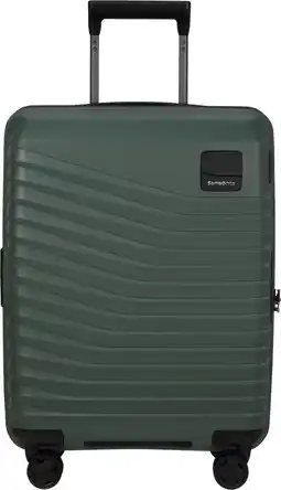 Coolblue Samsonite Intuo Expandable Spinner 55cm Olive Green aanbieding