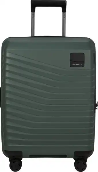 Coolblue Samsonite Intuo Expandable Spinner 55cm Olive Green aanbieding