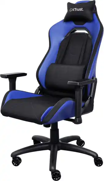 Coolblue Trust GXT 714 Ruya Gaming Stoel Blauw aanbieding