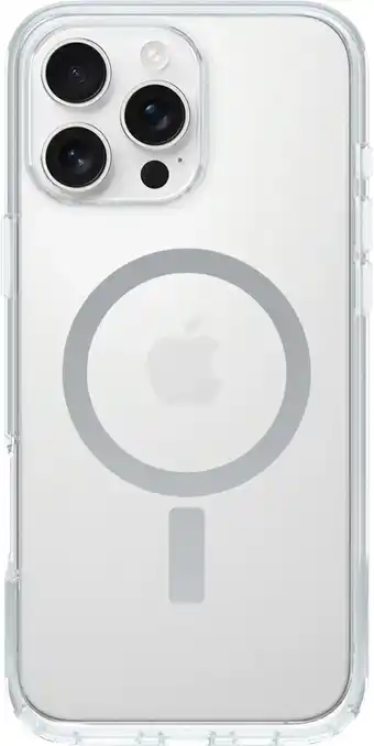 Coolblue Otterbox Symmetry Apple iPhone 16 Pro Max Back Cover met MagSafe Magneet Transparant aanbieding