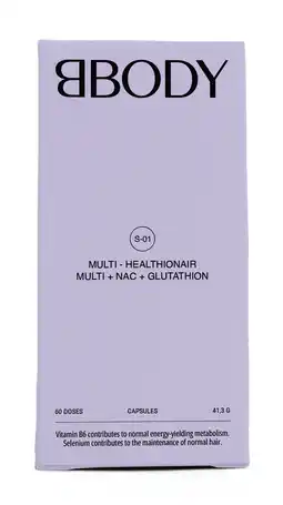 De Online Drogist BBODY Multi Healthionair Capsules aanbieding