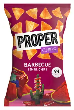 De Online Drogist PROPER Barbecue Lentil Chips aanbieding