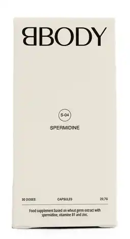De Online Drogist BBODY Spermidine Capsules aanbieding