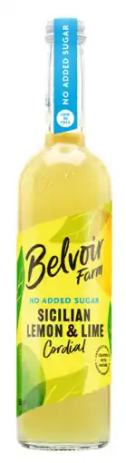 De Online Drogist Belvoir Fruit Farms Sicilian Lemon & Lime Siroop aanbieding