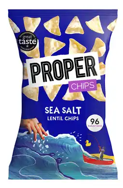 De Online Drogist PROPER Sea Salt Lentil Chips aanbieding
