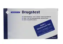 De Online Drogist Testjezelf.nu Drugstest Multi-6 Speeksel Pen Test aanbieding
