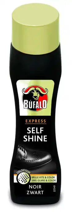 De Online Drogist Bufalo Express Self Shine Zwart aanbieding