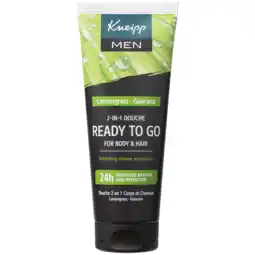 De Online Drogist Kneipp Mini 2-in-1 Men Douchegel & Shampoo Ready To Go aanbieding
