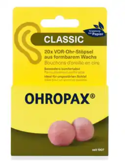 De Online Drogist Ohropax Oordopjes Wasbolletjes aanbieding