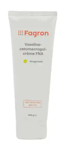 De Online Drogist Fagron Vaseline Cetomacrogolcrème Droge Huid aanbieding