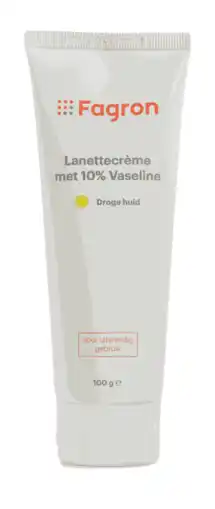De Online Drogist Fagron Lanettecrème met 10% Vaseline aanbieding