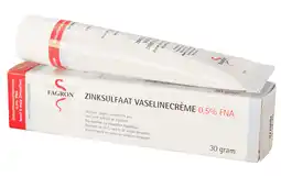 De Online Drogist Fagron Zinksulfaat Vaselinecrème 0,5% FNA aanbieding