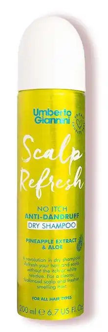 De Online Drogist Umberto Giannini Scalp Refresh Anti-Dandruff Dry Shampoo aanbieding