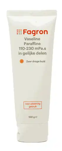 De Online Drogist Fagron Vaseline Paraffine 110-230 mPa.s Zeer Droge Huid aanbieding