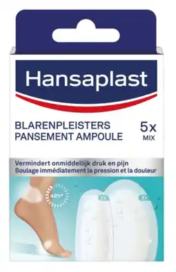 De Online Drogist Hansaplast Blarenpleisters Mix aanbieding