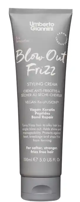 De Online Drogist Umberto Giannini Blow Out Frizz Styling Cream aanbieding