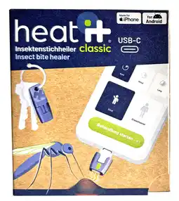 De Online Drogist Heat It USB-C Insect Bite Healer aanbieding