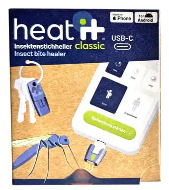 De Online Drogist Heat It USB-C Insect Bite Healer aanbieding