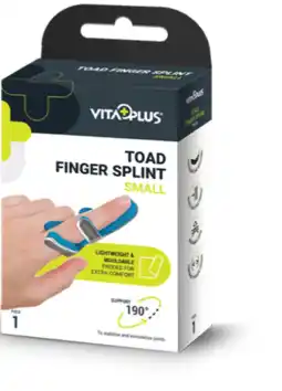 De Online Drogist Vitaplus Toad Finger Splint Small aanbieding