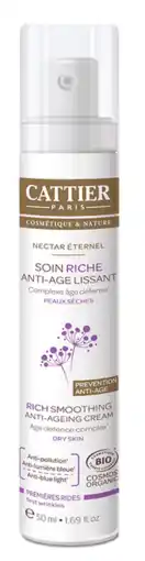 De Online Drogist Cattier Rich Smoothing Anti-Ageing Cream Dry Skin aanbieding