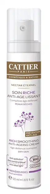 De Online Drogist Cattier Rich Smoothing Anti-Ageing Cream Dry Skin aanbieding