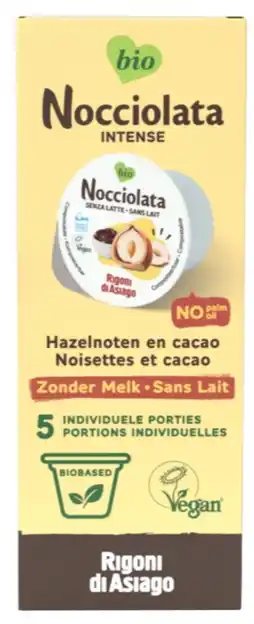 De Online Drogist Nocciolata Intense Hazelnoten en Cacao Spread aanbieding