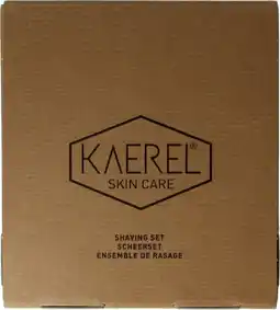 De Online Drogist Kaerel Skin Care Scheerset aanbieding
