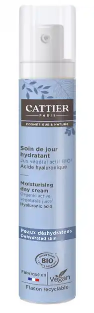 De Online Drogist Cattier Moisturising Day Cream Hyaluronic Acid Dehydtrated Skin aanbieding