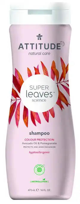 De Online Drogist Attitude Super Leaves Colour Protection Shampoo aanbieding