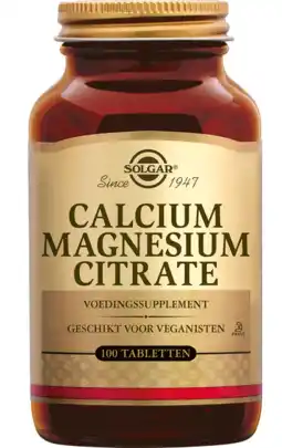 De Online Drogist Solgar Calcium Magnesium Citraat Tabletten aanbieding