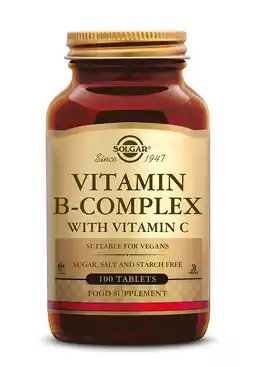 De Online Drogist Solgar Vitamine B-complex met Vitamine C Tabletten aanbieding