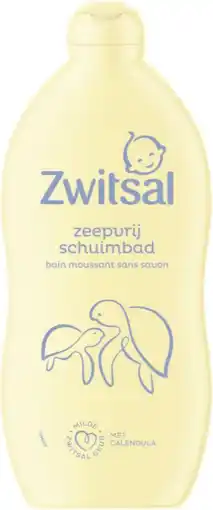 De Online Drogist Zwitsal Zeepvrij Schuimbad aanbieding