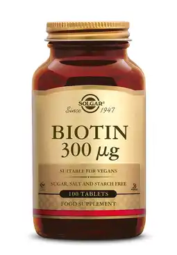 De Online Drogist Solgar Biotine 300 mcg Tabletten aanbieding