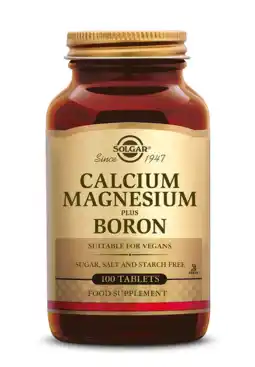 De Online Drogist Solgar Calcium Magnesium plus Borium Tabletten aanbieding