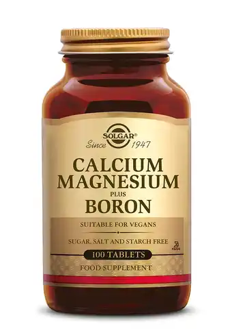 De Online Drogist Solgar Calcium Magnesium plus Borium Tabletten aanbieding