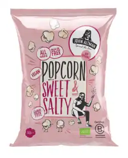 De Online Drogist John Altman Popcorn Sweet & Salty Bio aanbieding