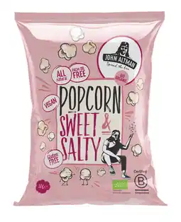 De Online Drogist John Altman Popcorn Sweet & Salty Bio aanbieding