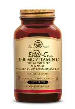 De Online Drogist Solgar Ester-C Plus Vitamine C 1000 mg Tabletten aanbieding