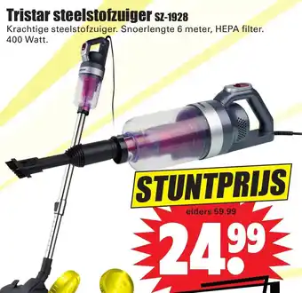 Dirk Tristar steelstofzuiger aanbieding