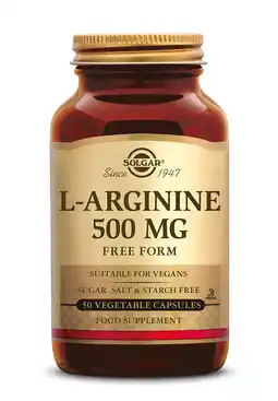De Online Drogist Solgar L-Arginine 500 mg Capsules aanbieding