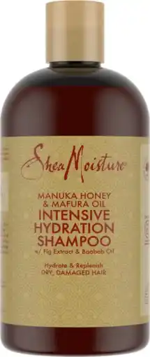 De Online Drogist Shea Moisture Manuka Honey & Mafura Oil Intensive Hydration Shampoo aanbieding