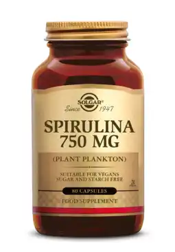 De Online Drogist Solgar Spirulina (Alg) 750 mg Capsules aanbieding