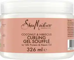 De Online Drogist Shea Moisture Coconut & Hibiscus Curling Gel Soufflé aanbieding