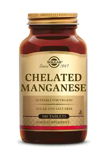 De Online Drogist Solgar Chelated Manganese (Mangaan) Tabletten aanbieding