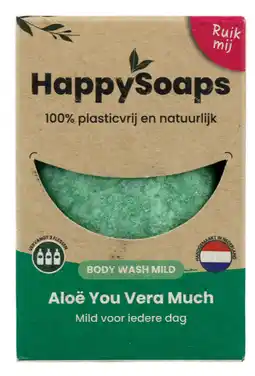 De Online Drogist HappySoaps Aloë Vera Body Wash Mild aanbieding